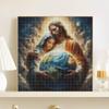 CHENISTORY Full Diamond Mosaic Portrait Jesus Diamond Painting Religious New Collection 2025 Set Home Decoration
