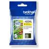 Cartridge LC422XLY - BROTHER - Yellow - 1500p - For Business Smart MFC-J5340DW, MFC-J5345DW, MFC-J5740DW, MFC-J6540DW and