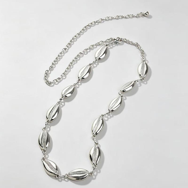 Bohemian Seashell Starfish Waist Chain With Metal Engraving For Beachwear And Bikini Fashion