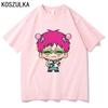 Hot Anime Saiki K T-shirt High Quality Cotton Tee Shirt Summer T Shirts Graphic Sudaderas Kusuo Unisex/women Hip Hop Sweatshirts Unisex