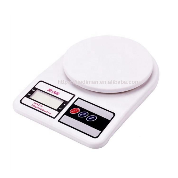 SF400 Best Seller LCD Display Household Kitchen Baking 5kg/7kg/10kg Electronic Digital Kitchen Scale for Measuring Cooking