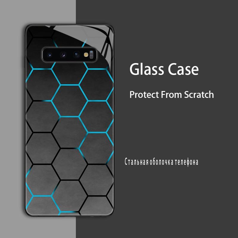 For Samsung S10 5G Case Cover Tempered Glass Case Coque For Samsung Galaxy S10e S10 S20 FE Ultra Plus S 10 Lite Protect Case
