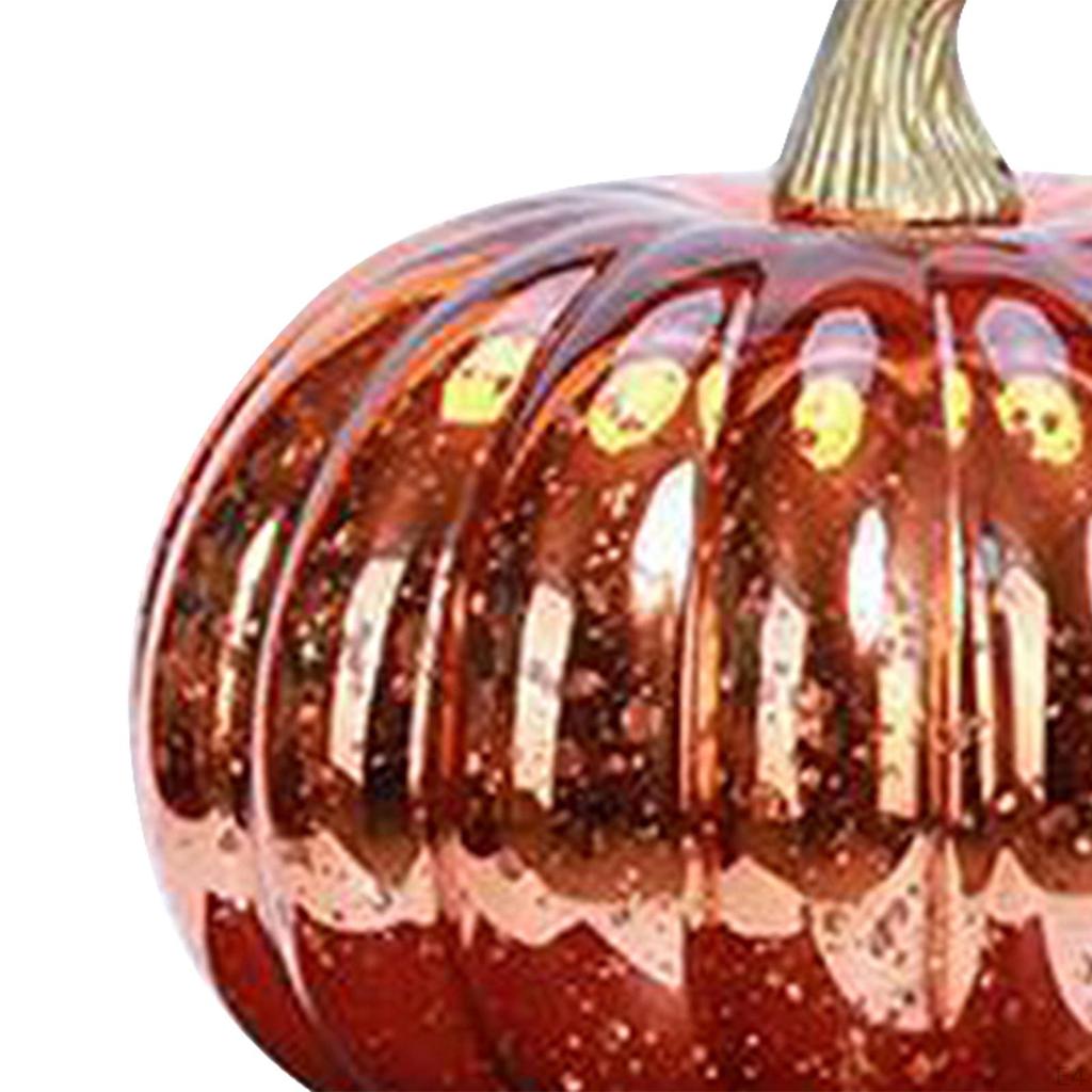 Julpynt Pumpafigur Festival Glasblåst Staty Skulptur