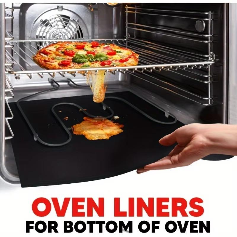 Oven Liners for Bottom of Electric Gas Barbecue Oven Microwave Lining Barbecue Cooking Baking Household Kitchen Tools