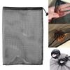 10 Pieces Multifunctional Mesh Bag Sports Equipment Bag Sports Balls Bags Practical Drawstring Bag for Efficient Storage