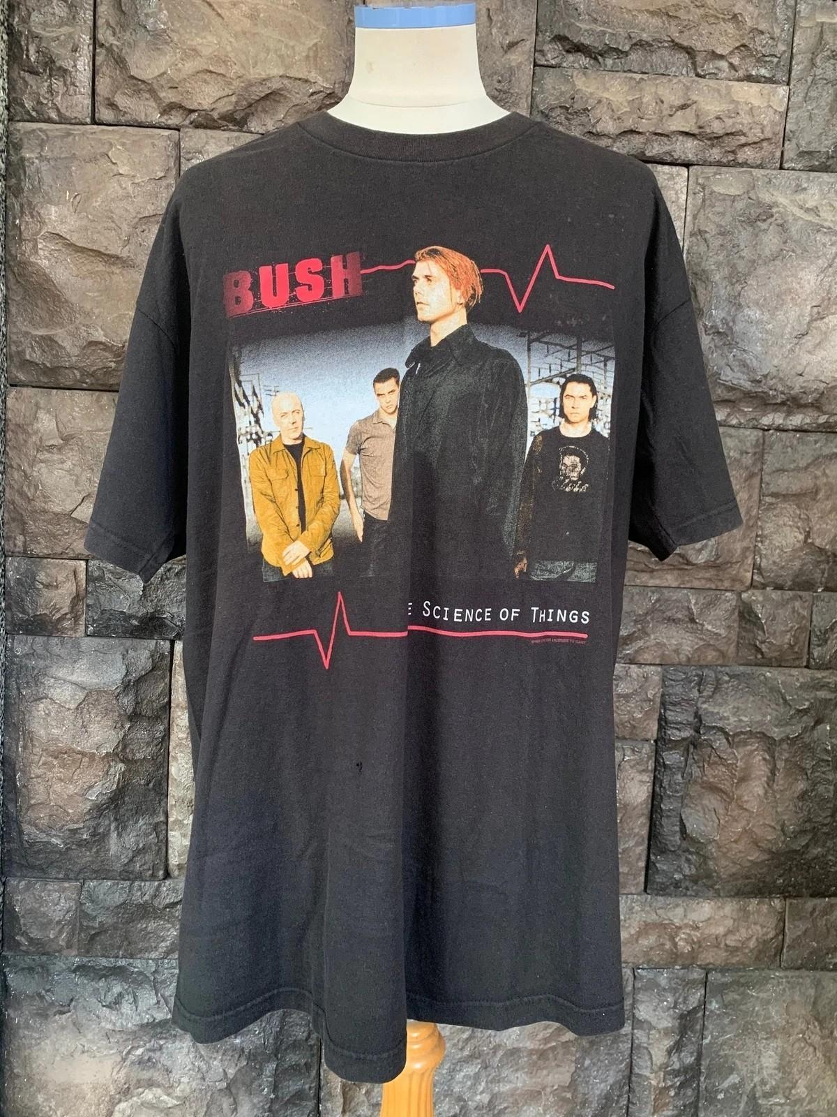 Retro 90s Bush the Science of Things Band T Shirt heavy cotton tee S-5XL Unisex T-Shirt S