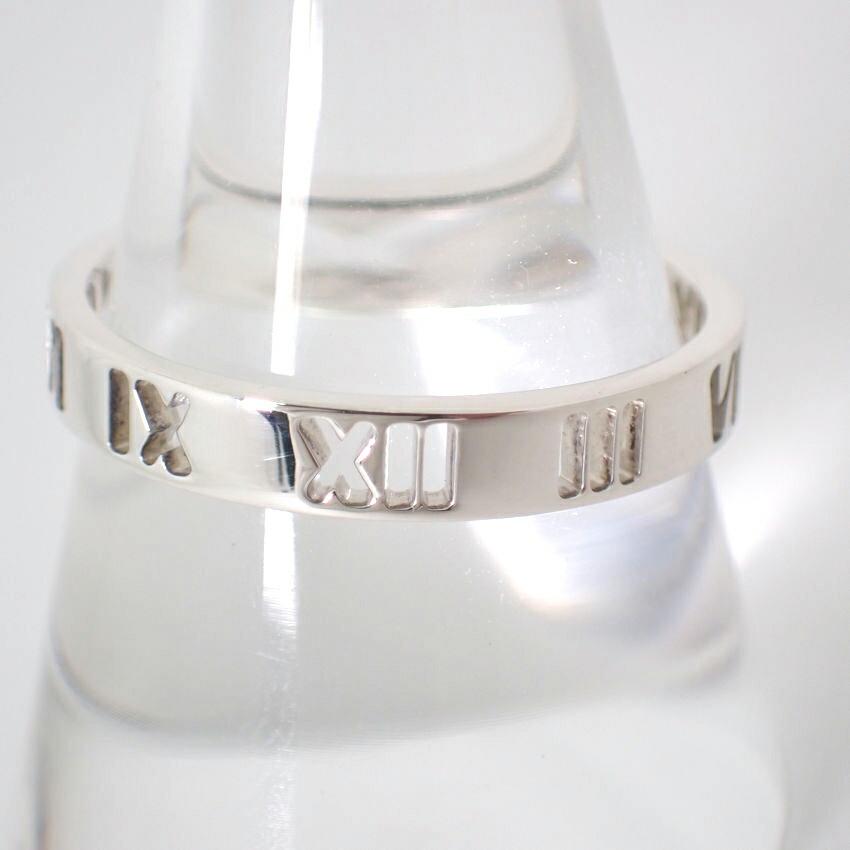 [Used] TIFFANY/Tiffany 925 Open Atlas Ring / Size 17 / J68-4