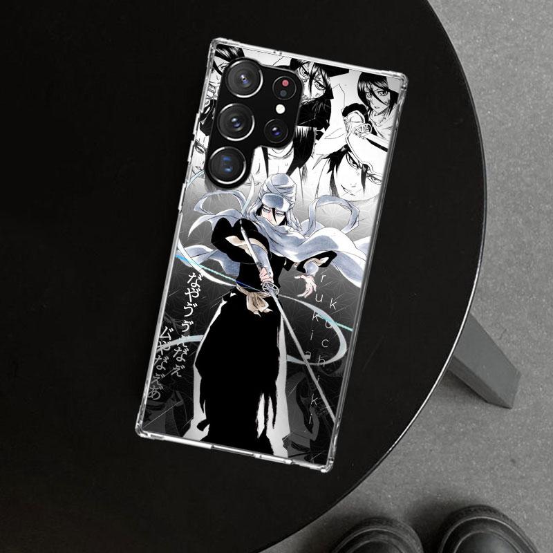 Bleach Kuchiki Rukia Phone Case Cover for Samsung Galaxy S26 S25 Edge S24 S23 Ultra S22 Plus S21 FE S20 + Art Customized Fundas
