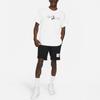 Air Jordan Jumpman Logo Print Sport Crewneck T-Shirt Men Tops White CV3406-101