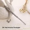 Anime Cosplay Props Magic Wand Pendant Necklace Vintage Jewelry Accessories Gift