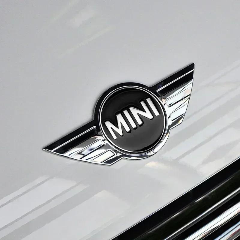 Per BMW Mini Cooper One S Countryman Clubman JCW F55 F56 R55 R56 R60 Accessori Adesivo Emblema Distintivo Metallo 3D per Carrozzeria Auto