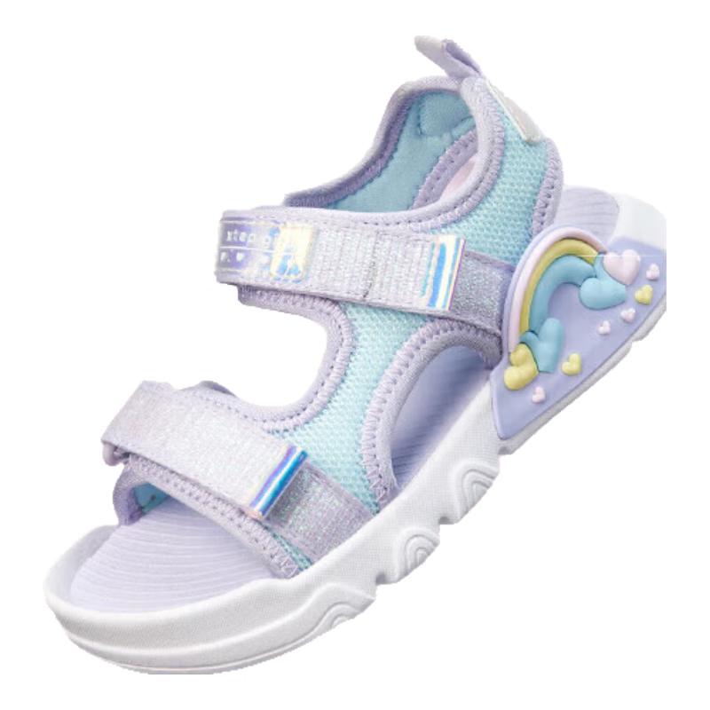XTEP Girls Summer Open-Toe Flower Beach Sandals 28