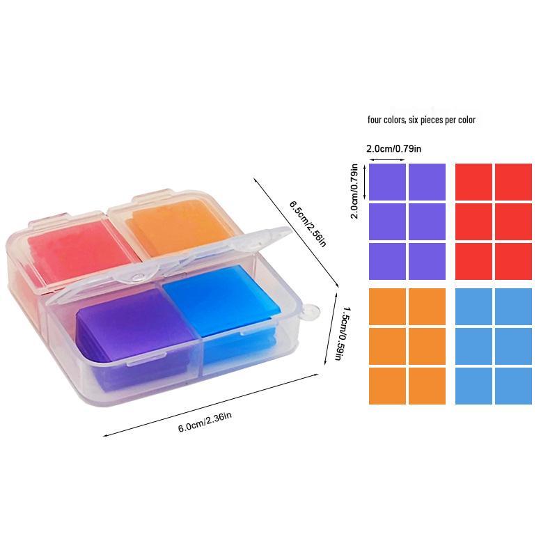 DIY Vícebarevné diamantové malování Vrtací pero se silikonovými bloky a volitelnou barevnou krabičkou