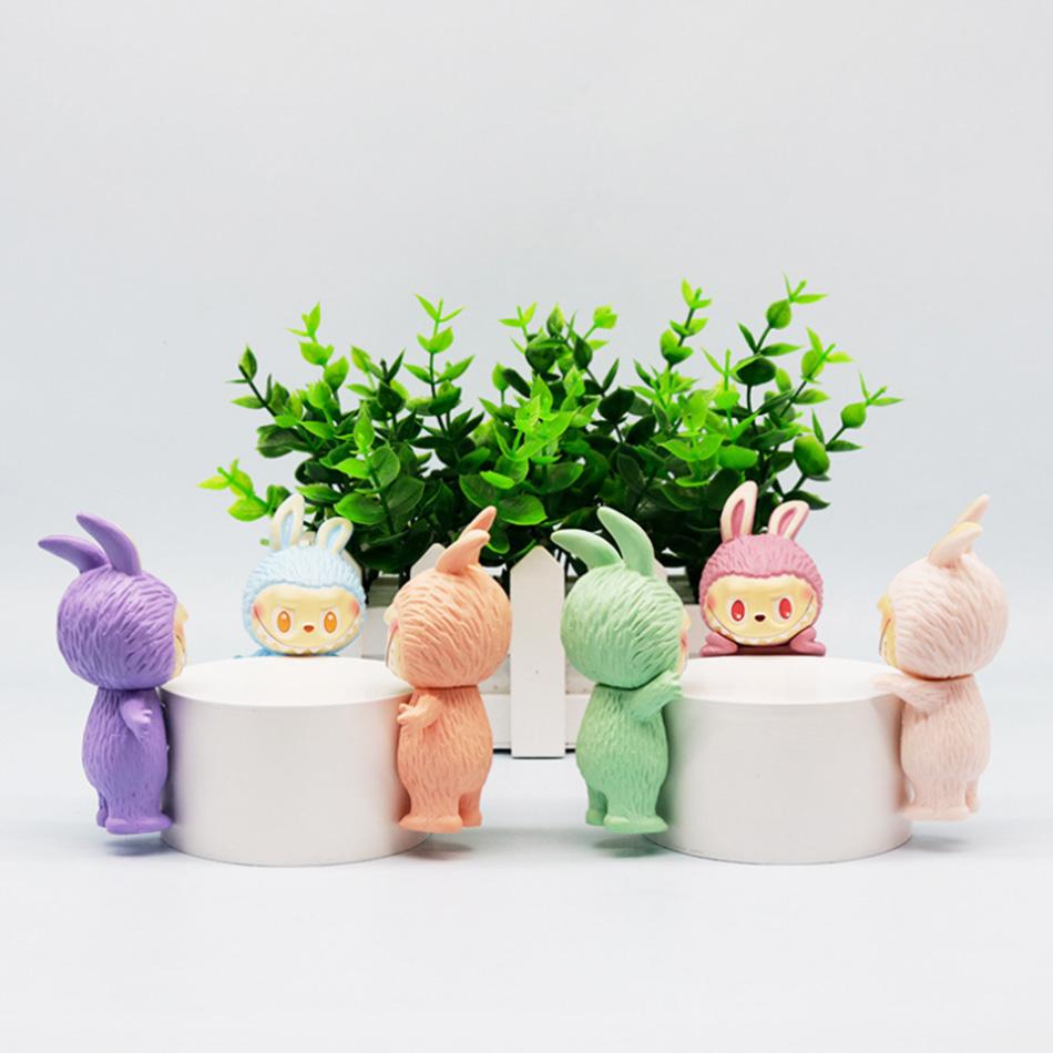 New Labubu Hippers Blind Box Figure Action Figurine Collection Pvc Model Toys Doll Children Ornament Toy Birthday Gift In Stock