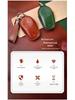 NIO EC6/ES6/ES8 Genuine Leather Key Case with Cowhide Shell & Buckle