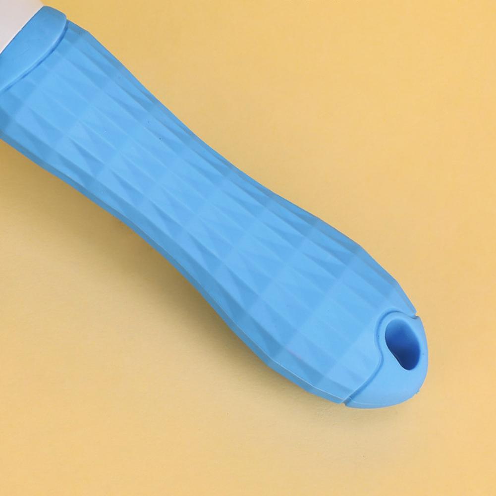 Pet Cats Dogs Massage Brush Self Cleaning Hair Dematting Comb Multifunctional with Release Button for Shedding and Grooming
