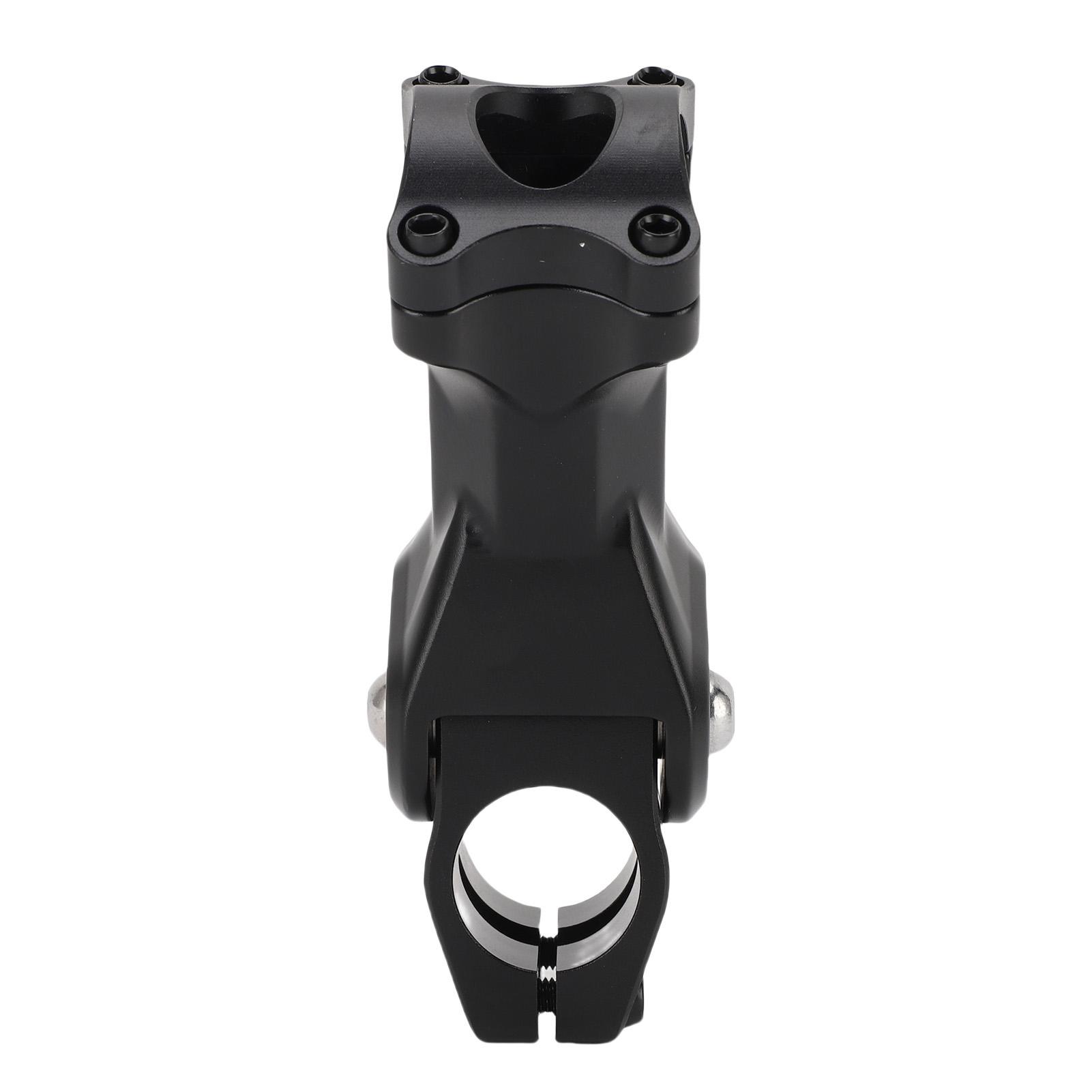 

31.8mm Bike Stem Black Aluminum Alloy Shock Absorbing Bicycle Handlebar Stem for Road Bike Mountain Bike