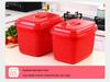 Dual-Layer Large Capacity Handheld Basket for Kitchen and Supermarket Use