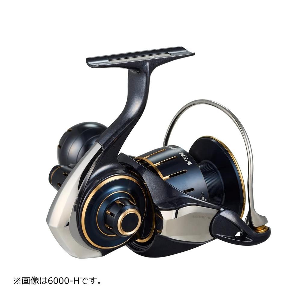 Daiwa 23 Saltiga 6000-XH Spinning Reel for Jigging, Shore Jigging, and Casting