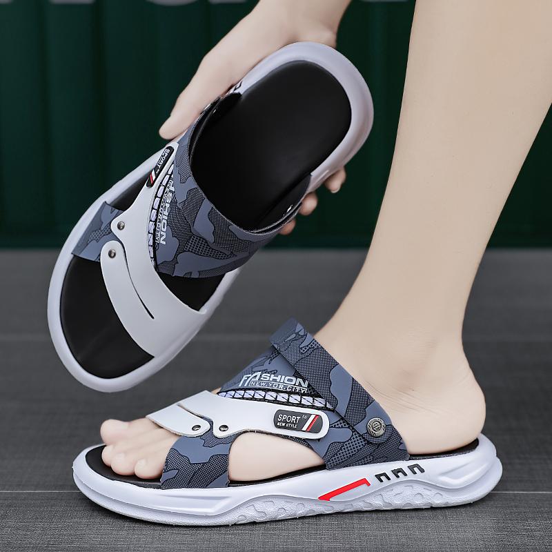 Men's Sandals 2024 Brand Designer Shoes Outdoor Beach Slippers for Men Casual Shoes High Quality Non Slip Loafers Man Slippers
