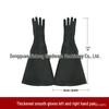 Heavy-Duty Sandblasting Gloves - Wear-Resistant Blue Canvas Sleeves with Non-Slip Universal Fit for Right & Left Hand