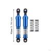 2 Pieces 1/10 RC Car Shock Absorber Damper Accessory Metal Spring,Spare Parts,for Trucks,Vehicles