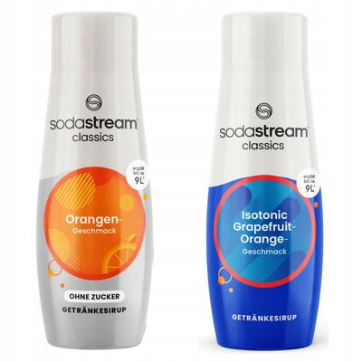 Jarabes SodaStream Naranja Zero Sin Azúcar Naranja + Naranja Pomelo Isotónico