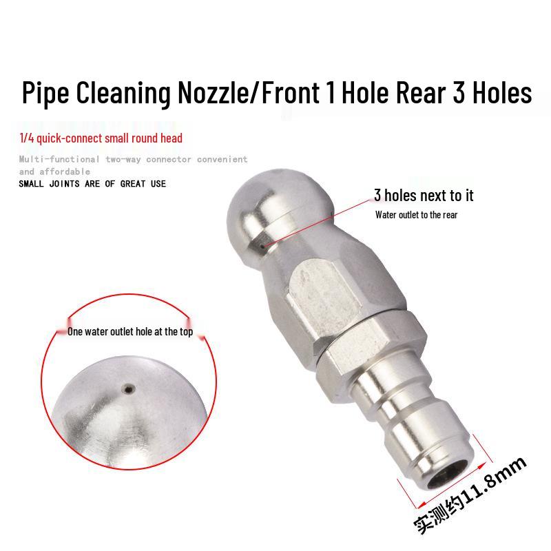 

Насадка для прочистки канализации для мойки высокого давления для очистки труб