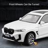 1:32 X3M 320i Toy Sports Car Model Pull Back Sound Light Doors Opened Alloy Diecast Miniature Vehicle Models Ornaments Gifts