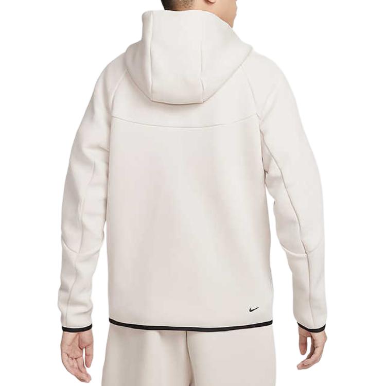 Nike Giacca Tecnica Comoda con Cappuccio Manica Lunga Multi-Tasche Uomo Giacca Rosso Chiaro Marrone Legno Nero HV0950-104