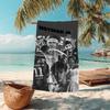 1pc Football Family Bond Microfiber Quick Dry Beach Towel Absorbent Soft Oversized Sand Free Towel for Travel Pool Gym Swimming Yoga 20a109