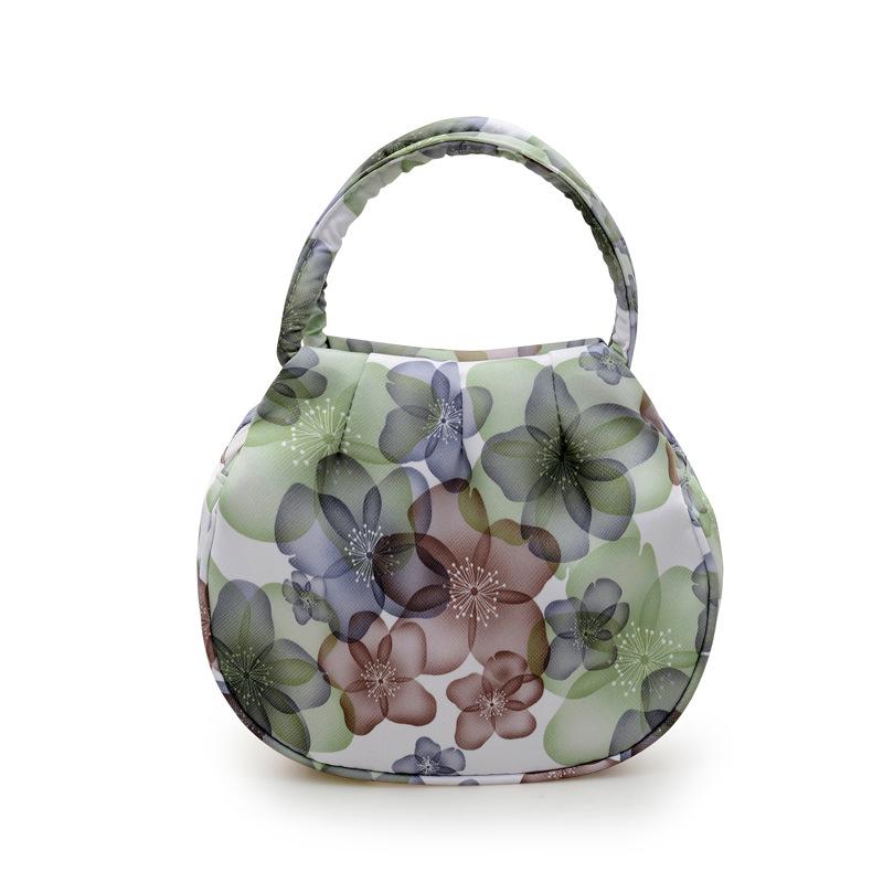 

Женская мини-круглая сумочка 2025 - Дизайн с цветком, Повседневная, Кошелек для монет и Сумка для мобильного телефона 21*17*8 cm