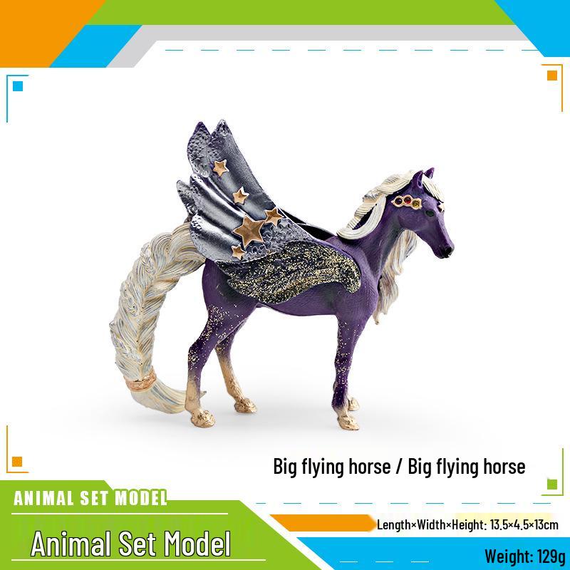 Cross-border Pegasus & Unicorn Mythical Creature Model for Kids