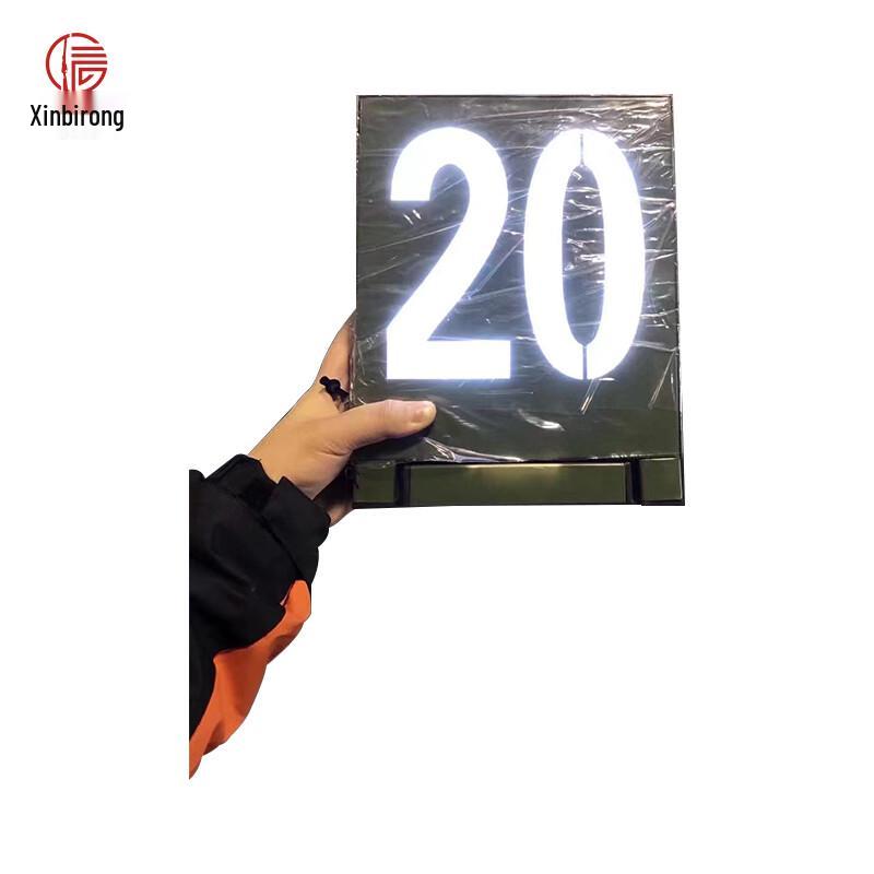 Sinbury LED Night Training Number Sign