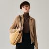 Zhaojun Women's 100% Cashmere Cable Knit Cardigan