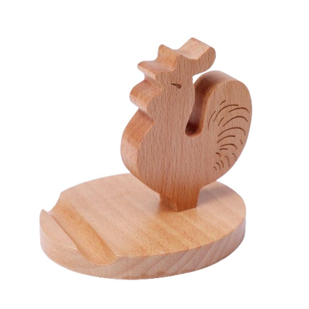 

Сверхпрочный деревянный держатель для телефона, креативный кронштейн для мобильного телефона, симпатичная подставка для телефона в виде кролика, офис Style 3