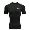 Design tetování netopýra Pánské sportovní tričko Trénink Fitness Kompresní tričko na cvičení Rashguard Vrcholy Tričko