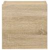 3 Piece TV Cabinet Set Sonoma Oak Wood Based Material