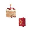 JELLYCAT Fun Food Series Birthday Cake Fun Doll Plush Doll 16cm Tall