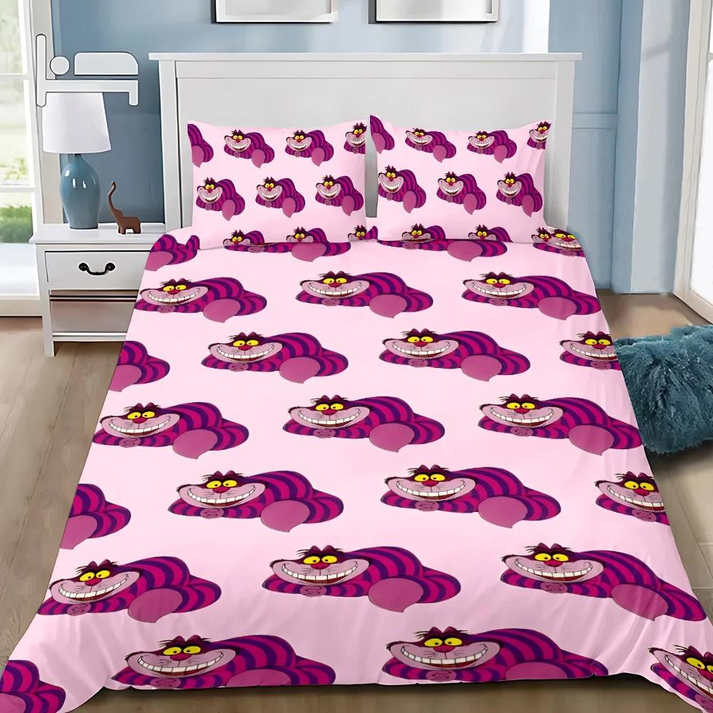 Bettbezug Kissenbezug Bettwäsche-Set Niedliche Lucifer Katze Erwachsener Junge Mädchen Schlafzimmer Dekoration Kinder Geschenk Einzel Doppel Große Größe