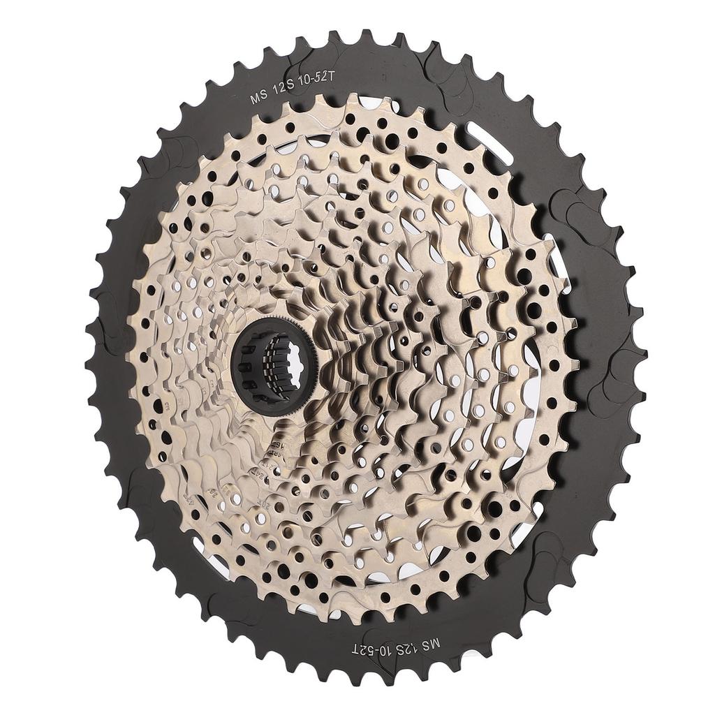 Mountain Bike Cassette Ultra Light Spline 12 Speed 10‑52T Cassette for M7100 M8100 XTR M9100