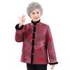 Women's Fur Velvet Winter Coat for Elderly Ladies