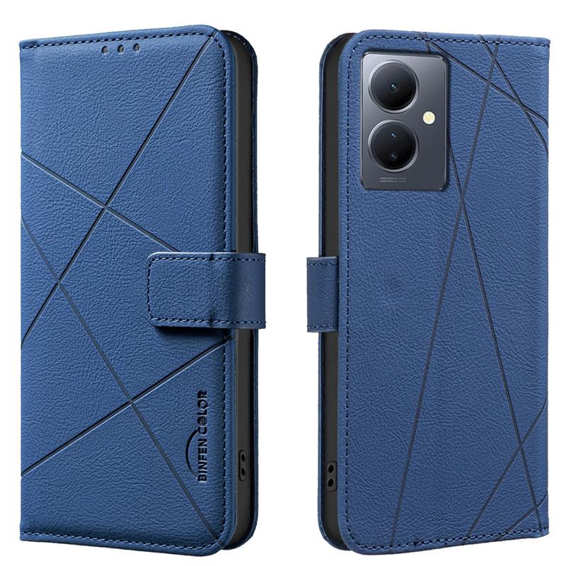 RFID Blocking Wallet Flip Case For VIVO Y36 Y33S Y03 Y35 Y22S Y11 Y12 Y15 Y17 Y21 Y20 5G Phone Cover Leather Cases Protect Bags