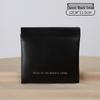 Compact PU Pouch: Spring Clip Closure for Earphones, Data Cables, Coins, or Lipstick Storage