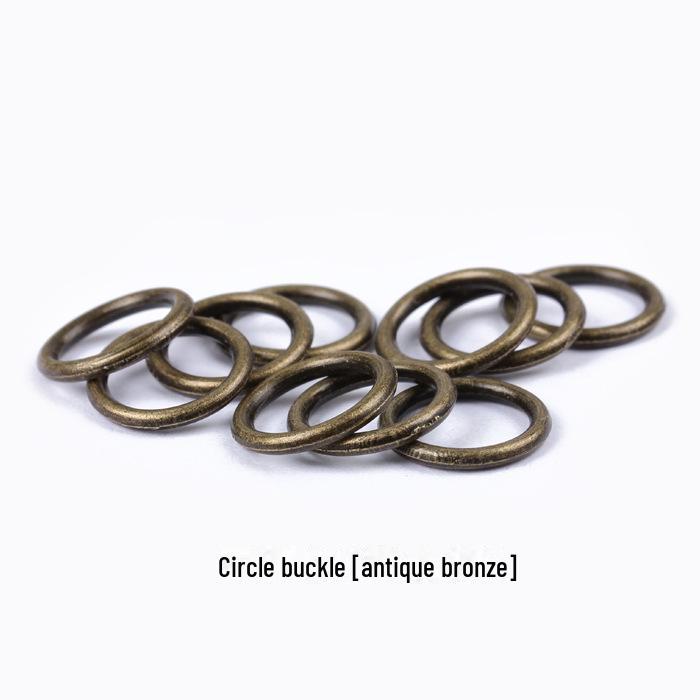 Underwear Adjustable Metal Buckle Bra Ring for DIY Clothing Accessories