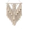 Arazzo da Appendere alla Parete Bohemian Tessuto a Mano con Nappe Decorazione