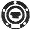 Carbon Fiber Motorcycle Gas Tank Cap Pad Cover Sticker Decals Black Motorcycle Gas Cap Replacement for YZF R1 R6 FZ1 FZ6 FZ1000 FJR1300
