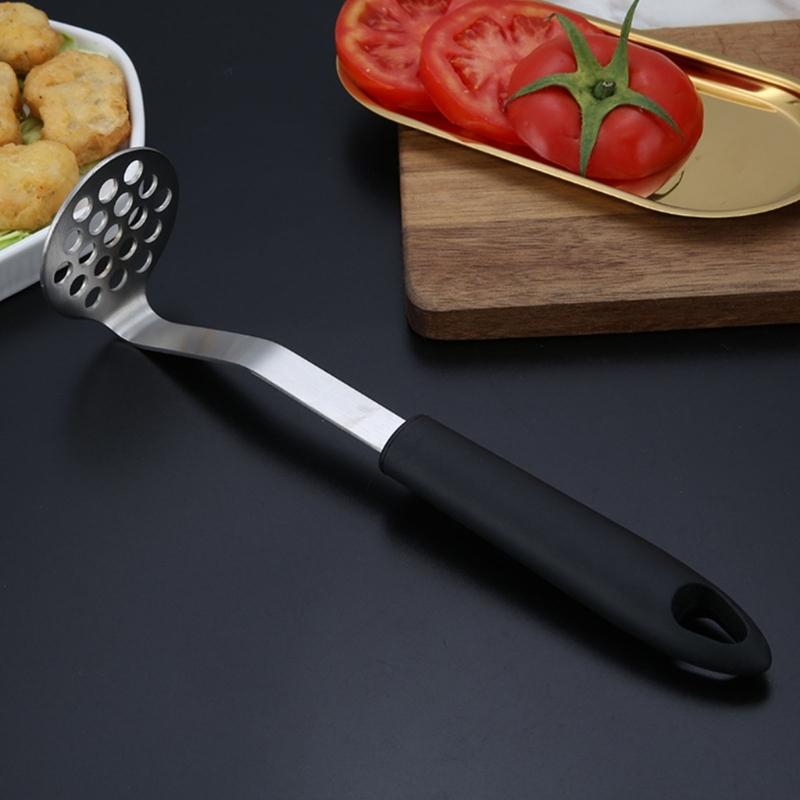 Mini-Pürierpresse aus Edelstahl Schlammwerkzeug zum einfachen Pürieren von Avocados, Kartoffeln, Karotten und mehr in der Küche