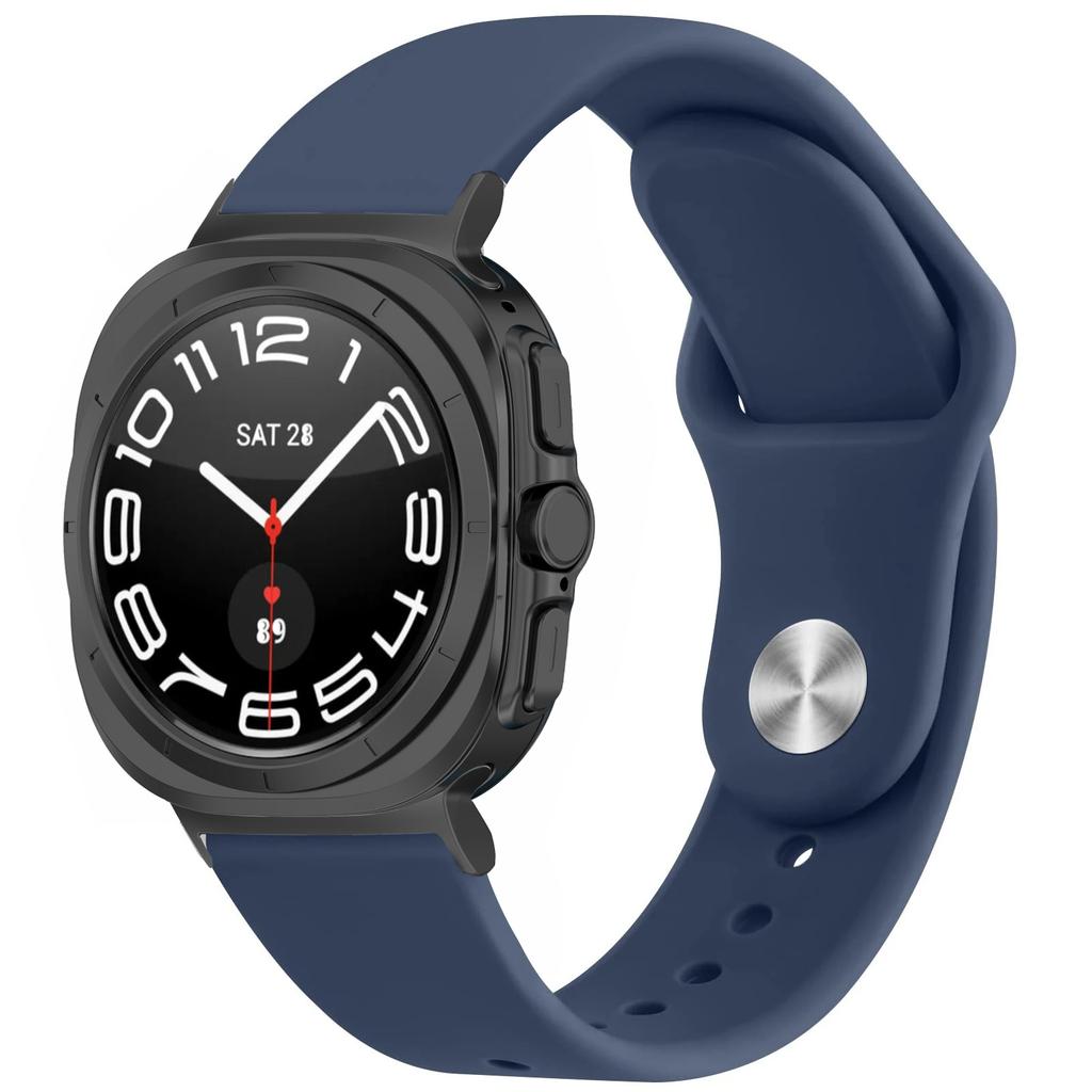 Sport Silicone Loop For Samsung Galaxy Watch 7 Ultra Strap 47mm Accessories Correa Bracelet Galaxy Watch 7 FE 44mm 40mm 40 Band