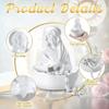 Virgin Mary Resin/Plastic Sculpture - Exquisite Catholic Statue Handmade Religious Figure Ornament for Room Decoration